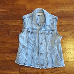 denim vest